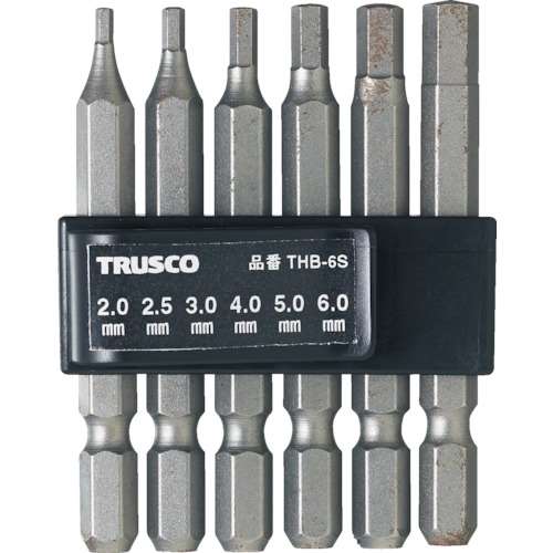 ■トラスコ中山(TRUSCO)　六角ビットセット　THB-6S