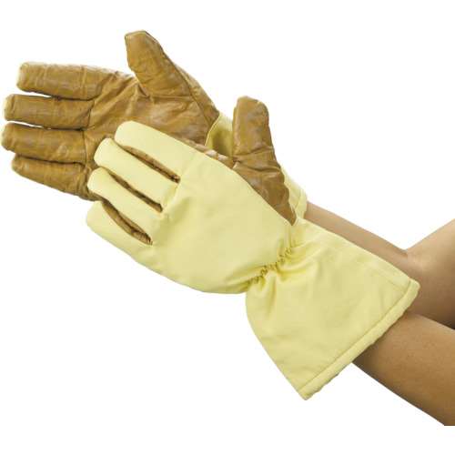 ■トラスコ中山(TRUSCO)　クリーンルーム用耐熱手袋　３３ＣＭ　フリーサイズ  TPG-651