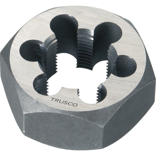 ■トラスコ中山(TRUSCO)　六角サラエナットダイス　細目　Ｍ１８Ｘ１．５  TD6-18X1.5
