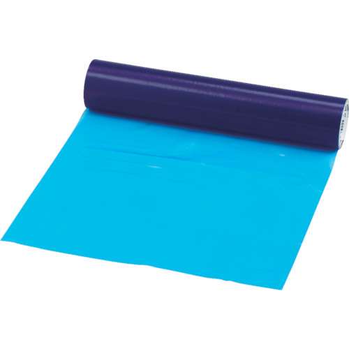 ■ＴＲＵＳＣＯ　表面保護テープ　ブルー　幅５００ｍｍＸ長さ１００ｍ TSP55B