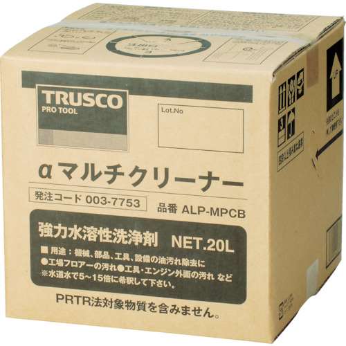 ■トラスコ中山(TRUSCO)　αマルチクリーナー　２０Ｌ　ALP-MPCB