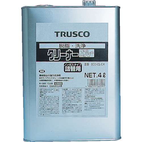 ■トラスコ中山(TRUSCO)　αクリーナー　４Ｌ　ECO-CL-C4