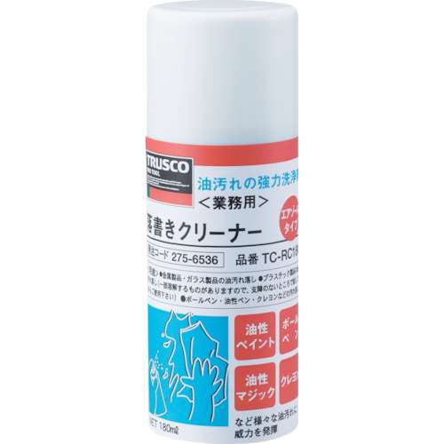 ■トラスコ中山(TRUSCO)　落書きクリーナー　１８０ｍｌ　TC-RC180