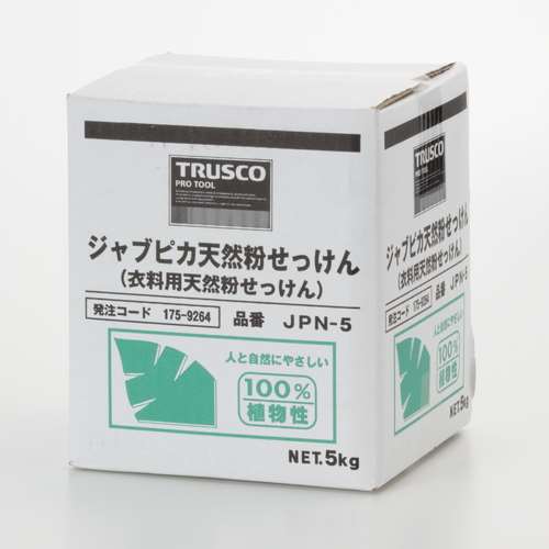 ■トラスコ中山(TRUSCO)　ジャプピカ天然粉せっけん　５ｋｇ　JPN-5