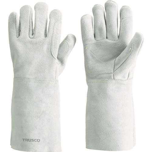 ■ＴＲＵＳＣＯ　ケブラー（Ｒ）糸使用溶接手袋　５本指　裏綿付 KEVYT5
