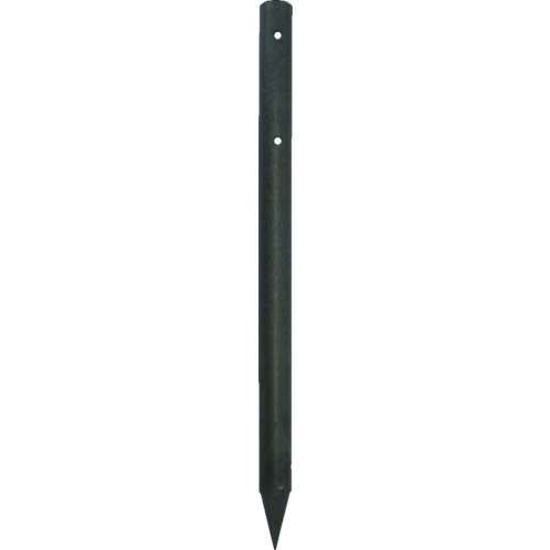 ■トラスコ中山(TRUSCO)　耐候性樹脂丸杭　Φ５５Ｘ９００　穴あり　ＴＭＫ５５０９Ａ