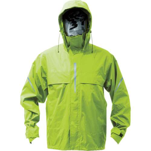■ＴＲＵＳＣＯ　ベンチレーション（通気口）付レインスーツ　ライム　ＬＬ TRW36084LL