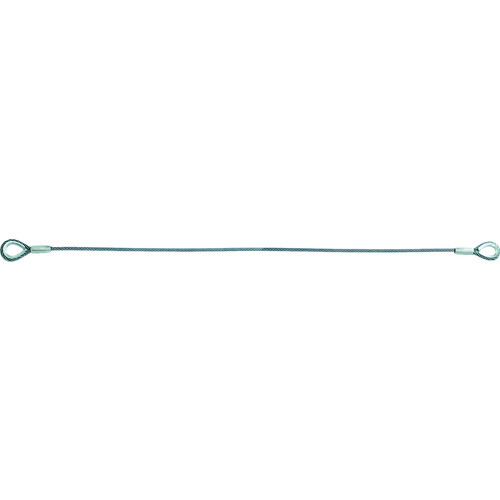 ■ＴＲＵＳＣＯ　ワイヤロープスリング　Ｅタイプ　アルミロック　１２ｍｍＸ１ｍ TWEL12S1