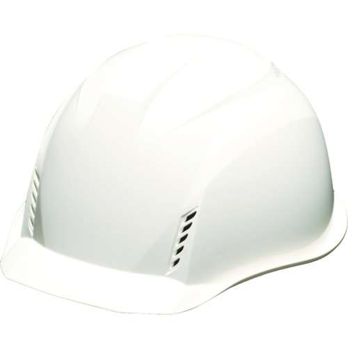 ■ＴＲＵＳＣＯ　遮熱ヘルメット“涼帽”ＫＰ型　通気孔付　白 TDHBFVKPW