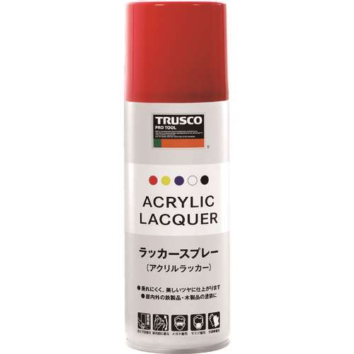 ■ＴＲＵＳＣＯ　ラッカースプレー　赤　３００ｍｌ RSP300R