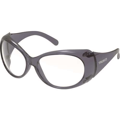 ■ＴＲＵＳＣＯ　ワイドビュー２眼型保護めがねブラックタイプ　ＰＥＴ‐ＡＦレンズ FVGBK