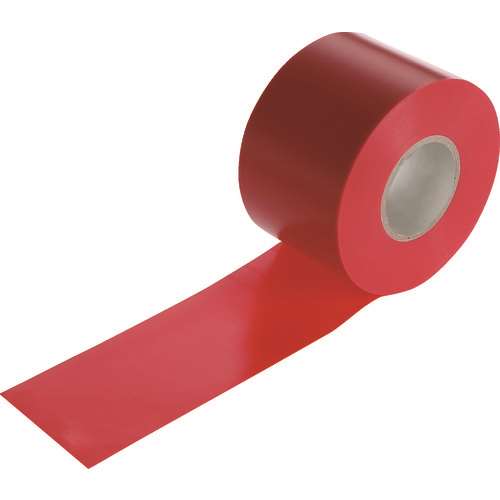 ■ＴＲＵＳＣＯ　脱鉛タイプビニールテープ　５０ｍｍＸ２０ｍ　４巻入り　赤 GJ215020R
