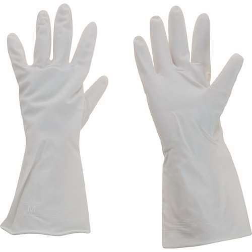 ■ＴＲＵＳＣＯ　塩化ビニール手袋薄手　ホワイト　Ｍ PVCTG025M