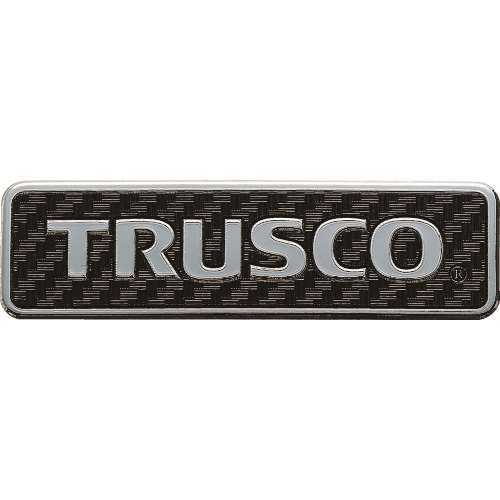 ■ＴＲＵＳＣＯ　超耐候性軟質エンブレム　ＴＲＵＳＣＯロゴ文字のみ　エンボス加工タイプ EBTRLM