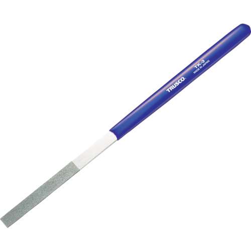 ■トラスコ中山(TRUSCO)　ダイヤモンドテーパーヤスリ金型・精密仕上げ用６．２Ｘ０．６ｍｍ　TK-3