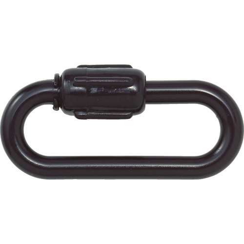 ■ＴＲＵＳＣＯ　プラカラビナ　黒　６ｍｍ　（２個入） TCK6BK
