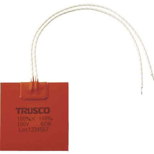 ■ＴＲＵＳＣＯ　ラバーヒーター　１００ｍｍＸ２００ｍｍ TRBH100200