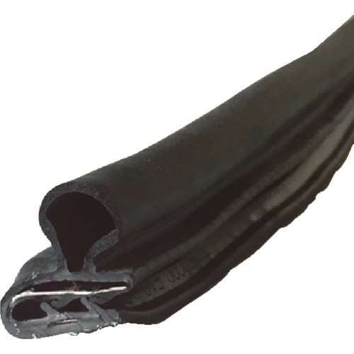 ■ＴＲＵＳＣＯ　ワンタッチガスケット　２ｍ　ＥＰＤＭ　芯材入り　板厚１．４ｍｍまで　横取り付け WPFC3222MBK