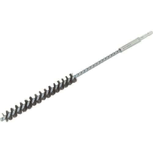 ■ＴＲＵＳＣＯ　六角軸スパイラルホールブラシ　ワイヤー鋼線　１８ｍｍ　下穴径 6HB18WB