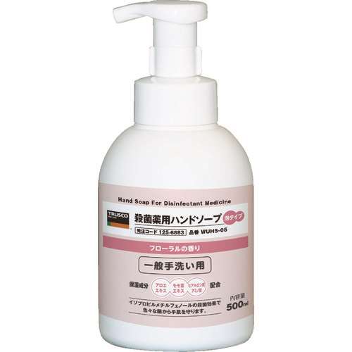 ■ＴＲＵＳＣＯ　殺菌薬用ハンドソープ　泡タイプ　ボトル０．５Ｌ WUHS05