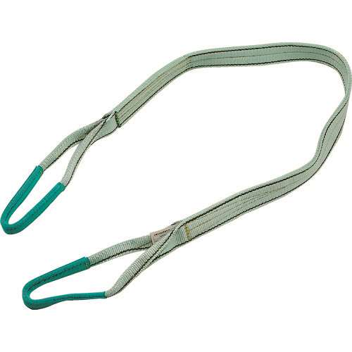 ■ＴＲＵＳＣＯ　ポリエステルスリング　両端アイ形　２５ｍｍＸ０．５ｍ TPSH2505