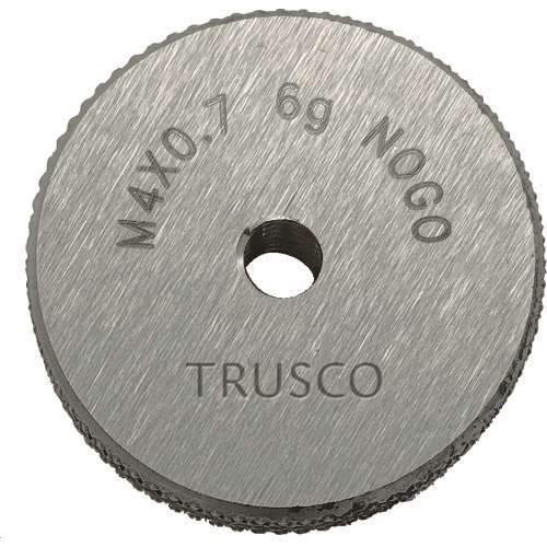 ■ＴＲＵＳＣＯ　ねじ用リングゲージ　止まり　６Ｇ　Ｍ２×０．４ TRNGO6GM2X0.4