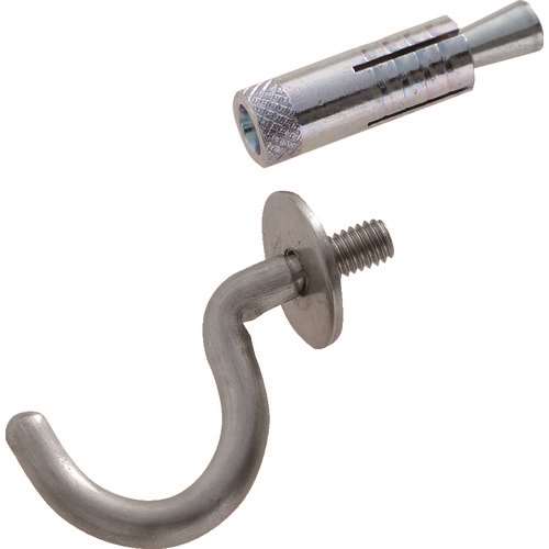 ■ＴＲＵＳＣＯ　ステンレス　プチフックＲ型　線径６ｍｍ　フック長さ３１ｍｍ THR6