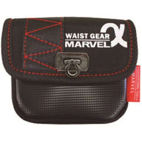 マーベル(MARVEL) WAIST GEAR 小物入れ 角底タイプ レッド MDP-71AR