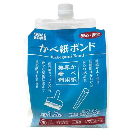 矢沢化学　かべ紙ボンド　１．５ｋｇ