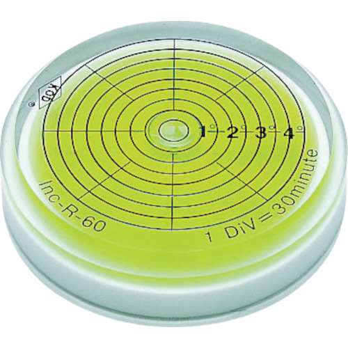 ■ＫＯＤ　角度計付丸型アイベル水平器　INC-R37