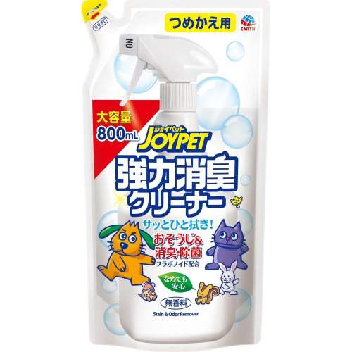 アース・バイオケミカル　強力消臭クリーナー　詰替　８００ｍｌ