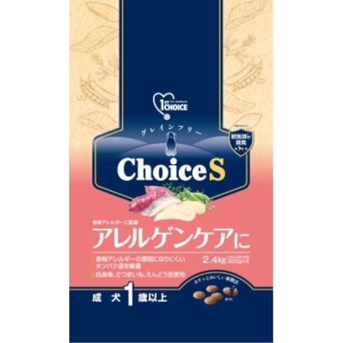アース・バイオケミカル　ファーストチョイス　ＣｈｏｉｃｅＳアレルゲンケアに成犬１歳以上２．４ｋｇ