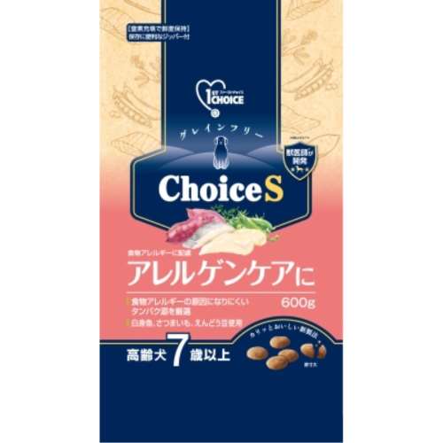 アース・バイオケミカル　ファーストチョイス　ＣｈｏｉｃｅＳアレルゲンケアに高齢犬７歳以上６００ｇ