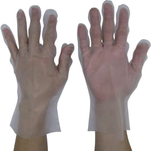 ■テイジン　ポリエチレンぴったり手袋　Ｍサイズ　PE-01C2-M