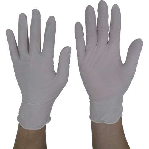 ■テイジン　ソフトニトリル手袋　ホワイト　Ｌ　ＮＢＲＰＦ８ＷＬ