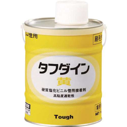 ■クボタケミックス　塩ビ用接着剤　タフダイン黄　１ＫＧ KI1KG