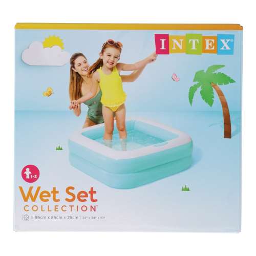 INTEX プレイボックスプール　５７１００ＮＰ　ブルー　【日本正規品】