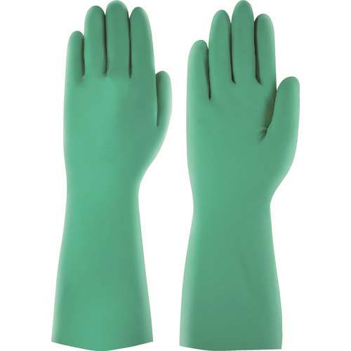 ■アンセル　耐油・耐薬品ニトリル手袋　アルファテック　ソルベックス　３７‐８７３　中厚手　Ｍ 378738
