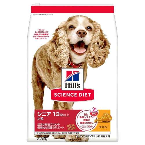 サイエンス・ダイエット ドッグフード 高齢犬用 シニアアドバンスド 13歳以上 チキン 3.3kg