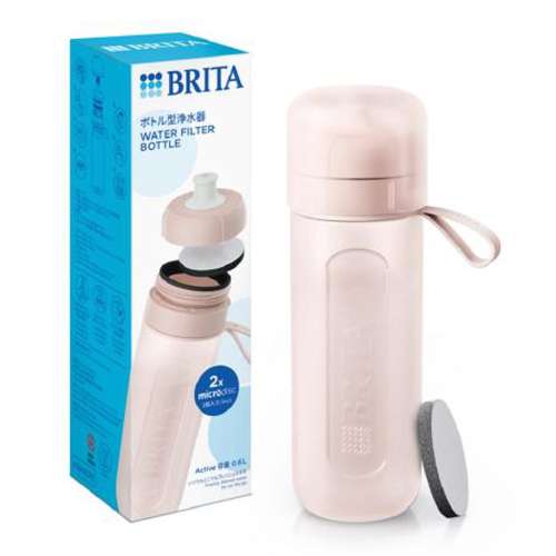 ＢＲＩＴＡ（ブリタ）　ボトル型浄水器アクティブ　モーヴローズ　ＫＢＡＮＣＲ２