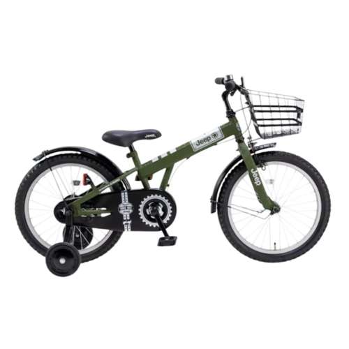 １８インチ　JE-18G　ジュニアサイクル　　オリーブ