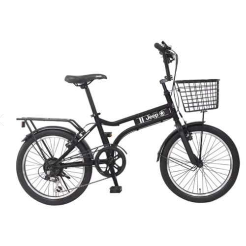 ２０インチ　JE-206MXB　小径車　外装6段　ブラック