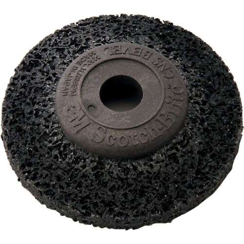 3M スコッチ・ブライト CNSベベルブラック エアー工具用 ＃120相当