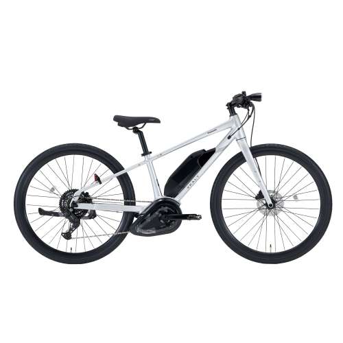 ７００C　ＸＥＡＬＴ　Ｌ３　電動アシスト自転車　外装8段 LEDビームランプ　フレームサイズ３９０ｍｍ　フォージドメタリックシルバー