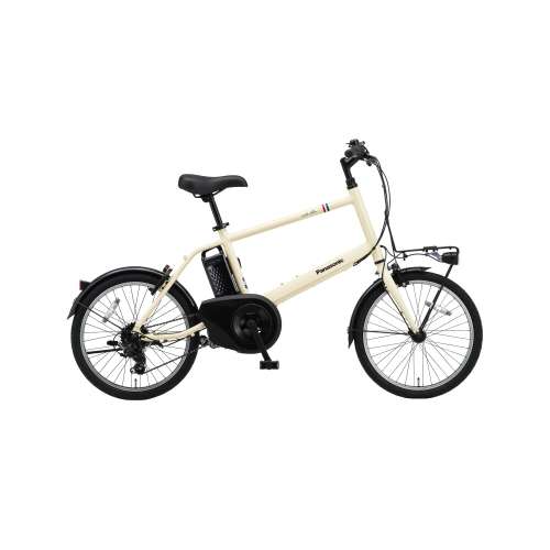 ２０インチ　ベロスター・ミニ　電動アシスト自転車　外装7段 LEDビームランプ　プラチナアーモンド