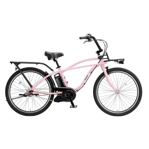 ２６インチ　BP02　電動アシスト自転車　内装3段 LEDビームランプ　コットンピンク