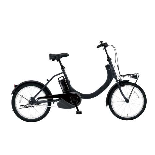 ２０インチ　SW　電動アシスト自転車　 LEDビームランプ　マットジェットブラック