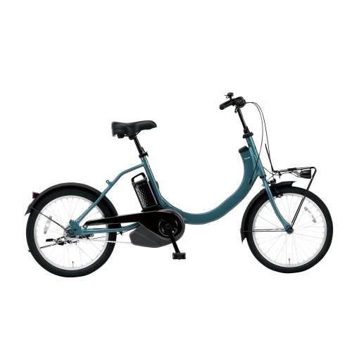 ２０インチ　SW　電動アシスト自転車　LEDビームランプ　ブルーイッシュグリーンメタリック