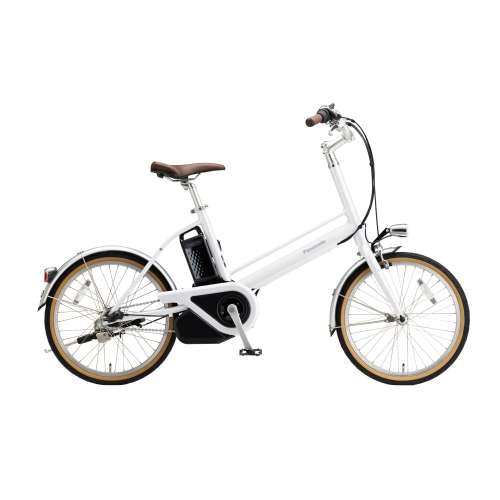 ２０インチ　プロム　電動アシスト自転車　内装3段 LEDビームランプ　クリスタルホワイト