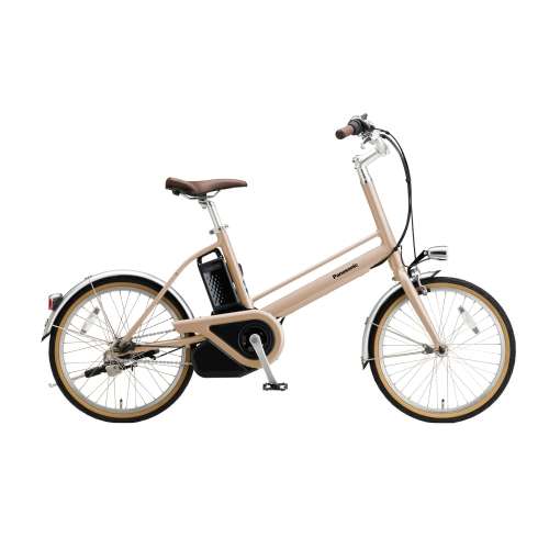 ２０インチ　プロム　電動アシスト自転車　内装3段 LEDビームランプ　ライトフォーンベージュ